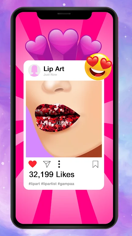 Lip Art Makeup Beauty Game - L Screenshot2