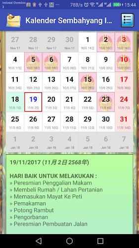 Kalender Sembahyang + Alarm Screenshot18