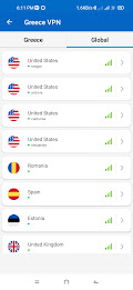 Greece VPN - Fast & Secure Screenshot4