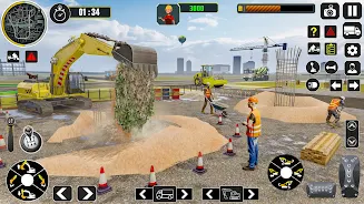 Excavator Construction Game Screenshot4