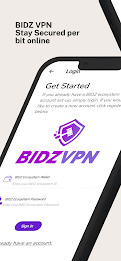 BIDZ VPN - Fast & Secure Screenshot1