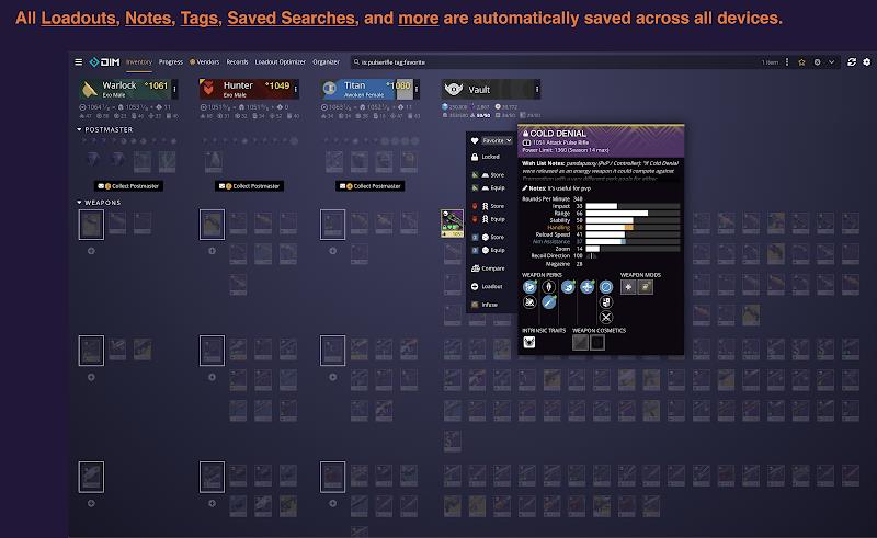 Destiny Item Manager Screenshot8
