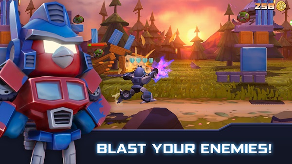 Download Angry Birds Transformers Mod Screenshot2