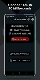 VPN Mask - Secure VPN Tunnels Screenshot2