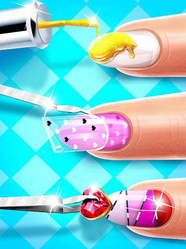 Nail Salon Fashion Makeup Game Screenshot14