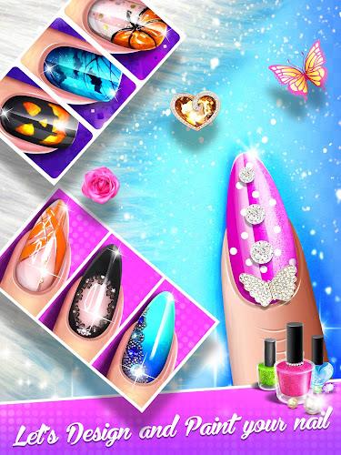 Nail Salon Fashion Makeup Game Screenshot21