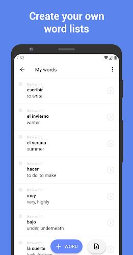 Learn Spanish with flashcards! Screenshot3