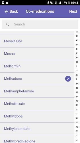 Liverpool HIV iChart Screenshot3