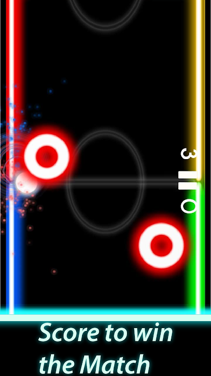 Glow Air Hockey Mania Screenshot1