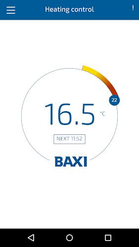 Baxi Thermostat Screenshot2