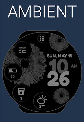 Flower Watch Face by HuskyDEV Screenshot8