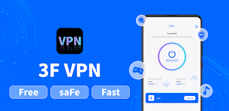 3F VPN - Super Fast, Safe VPN Screenshot1