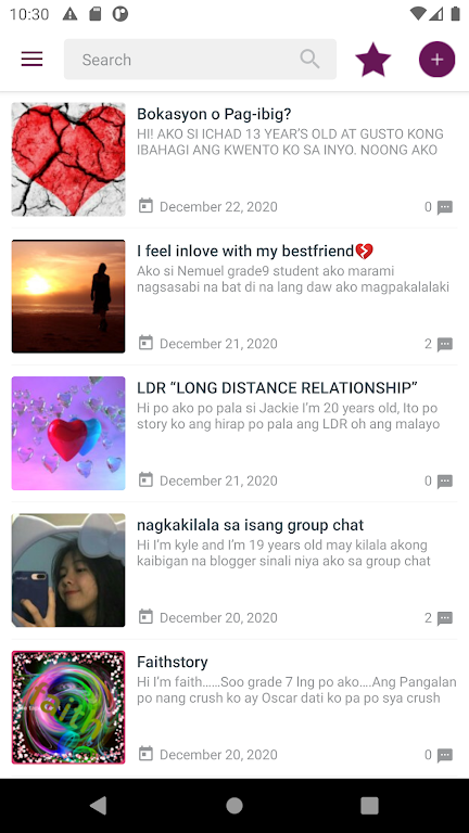 Tagalog Love Stories Screenshot1