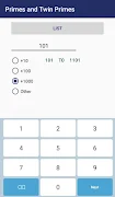 Primes and Twin Primes: List and Count Screenshot5