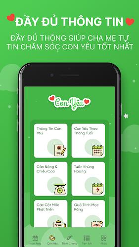 Con Yêu - App Cho Mẹ Và Bé Screenshot2