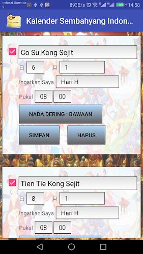 Kalender Sembahyang + Alarm Screenshot4