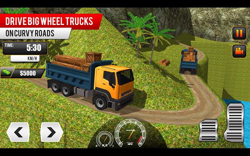 Mountain Offroad Truck Driving Screenshot14