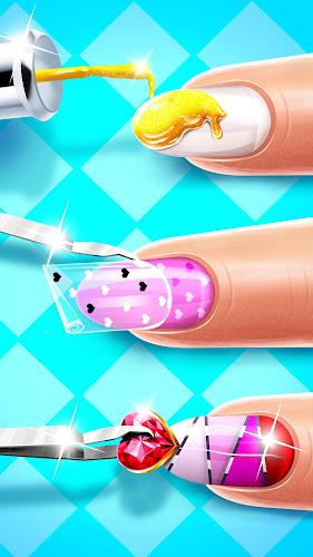 Nail Salon Fashion Makeup Game Screenshot6