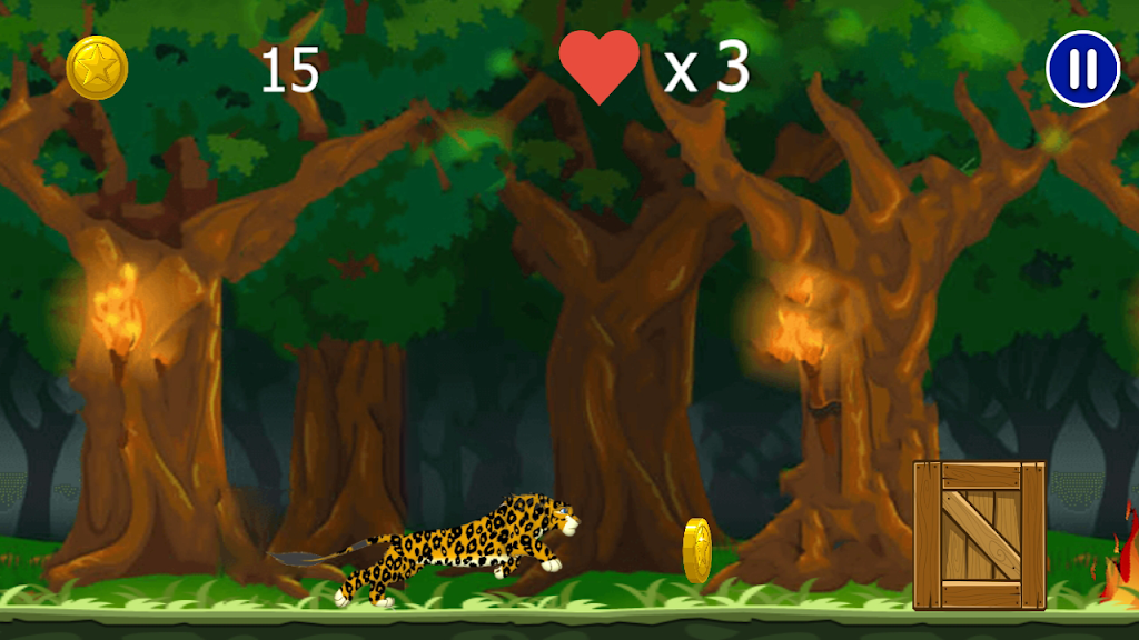 Lion kingdom run: Jungle king adventure Screenshot2