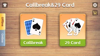 Callbreak & 29 Card Game Screenshot1