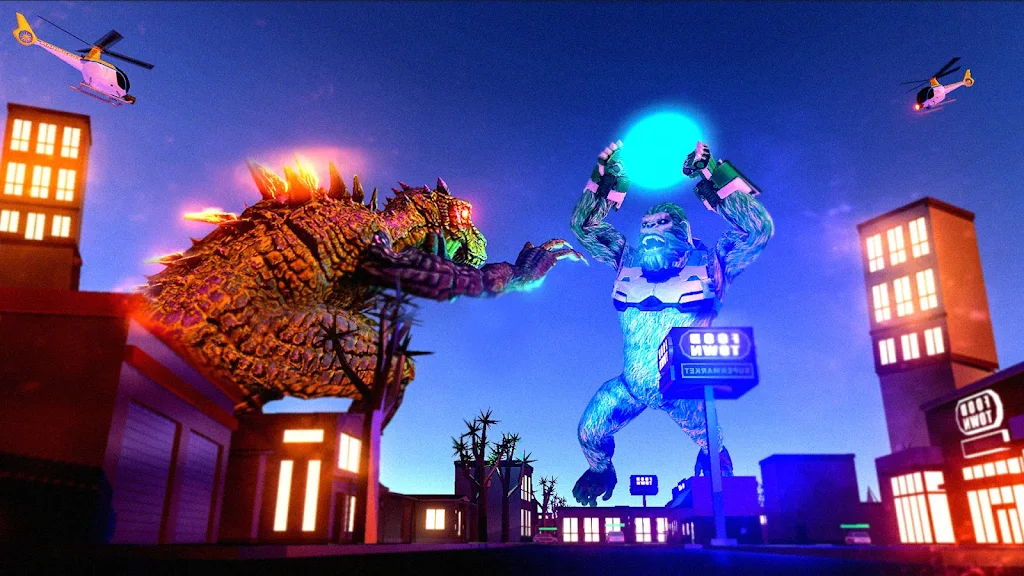 Monster Rampage: Smash City Attack Screenshot2