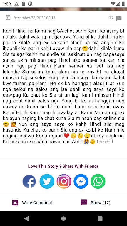 Tagalog Love Stories Screenshot3