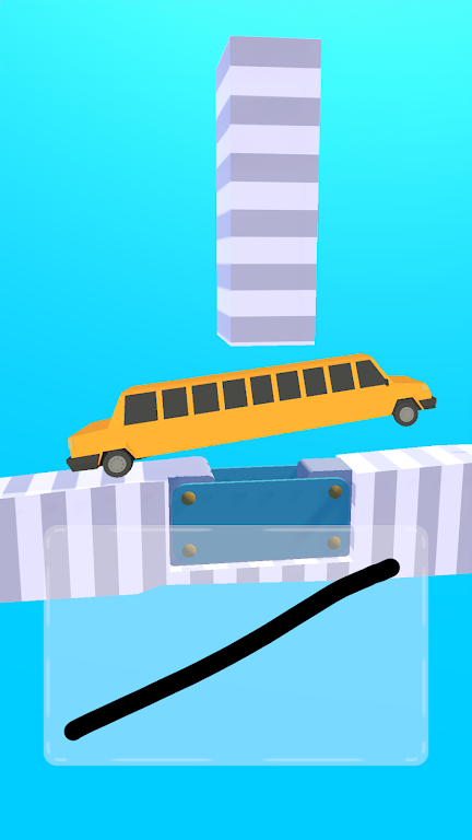 Car Climber: Draw Bridge 3D Screenshot1