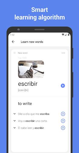 Learn Spanish with flashcards! Screenshot1