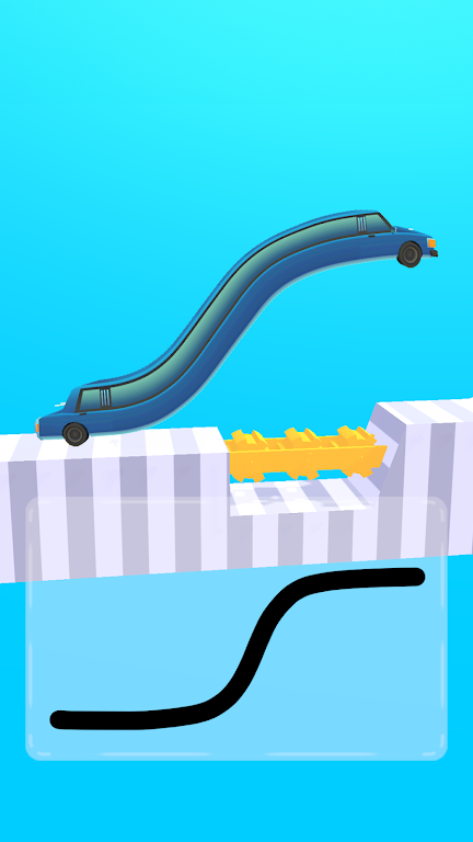 Car Climber: Draw Bridge 3D Screenshot2