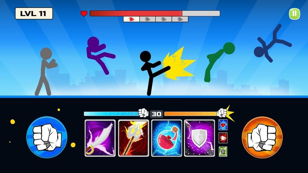 Stickman Fighter Mega Brawl Screenshot1