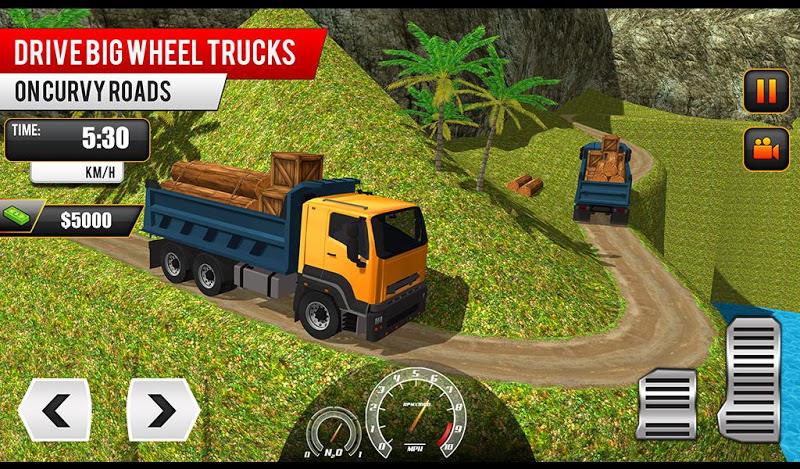 Mountain Offroad Truck Driving Screenshot9