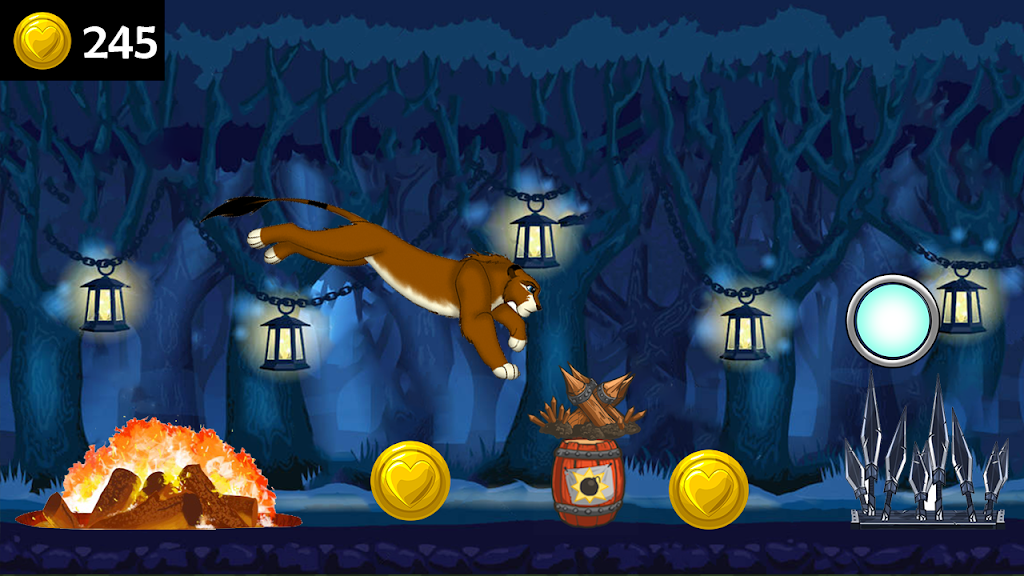 Lion kingdom run: Jungle king adventure Screenshot3