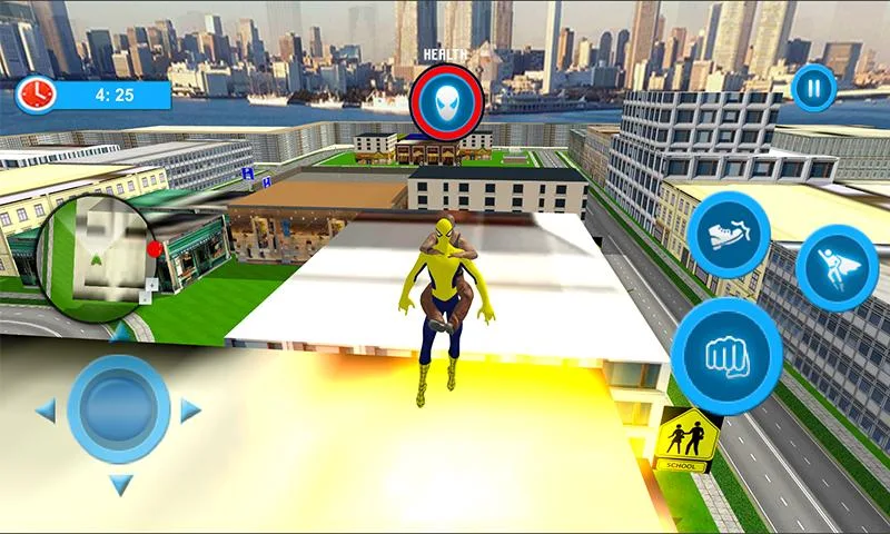 Câu chuyện cứu hộ thành phố Nhện Spider Hero Screenshot3