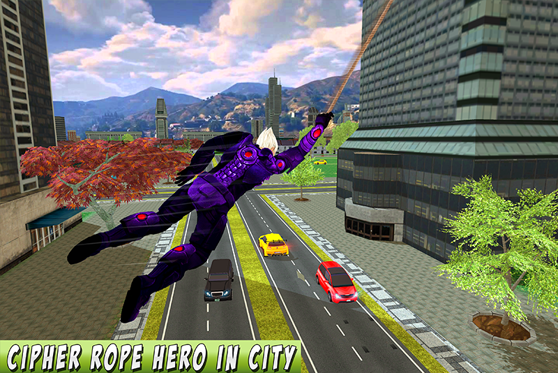 Cipher Rope Hero City Crime Screenshot3