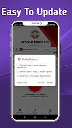 BDGOLD Tunnel VPN Screenshot2