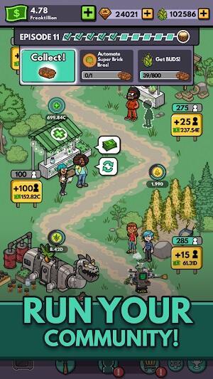 Bud Farm Idle Tycoon Mod Screenshot1