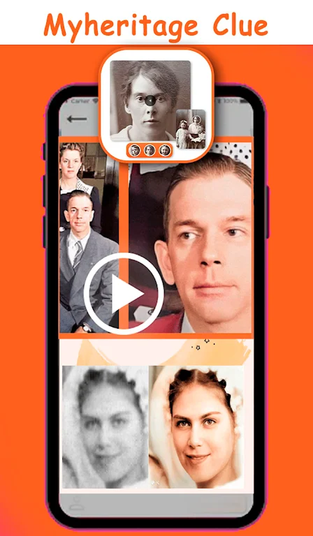 Myheritage: Deep nostalgia Animated Photos Clue Screenshot2