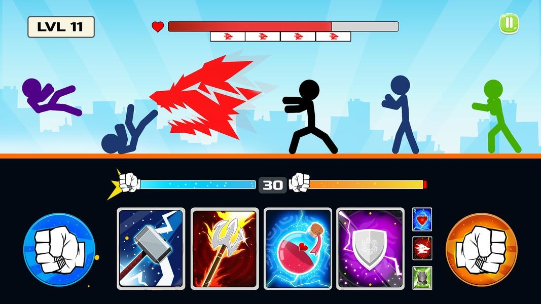 Stickman Fighter Mega Brawl Screenshot2