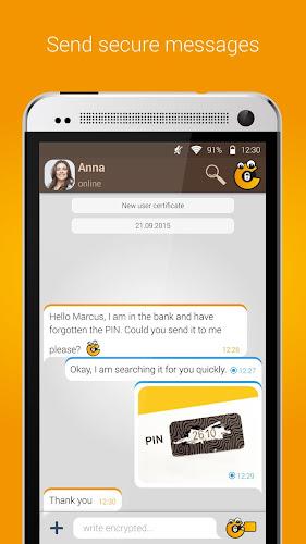 Chiffry Secure Messenger Screenshot2