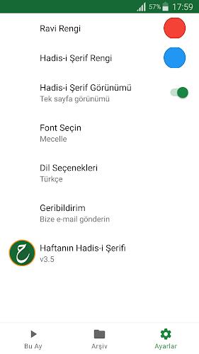 Haftanın Hadis-i Şerifi Screenshot1