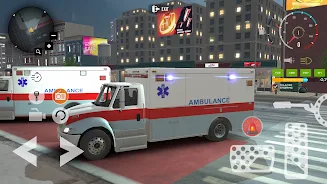 Ambulance Game Car Driving Sim Screenshot2