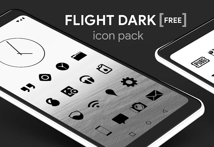 Flight Dark - Icon Pack Screenshot13