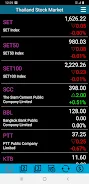 Thailand Stock Market, Stocks Screenshot2