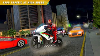 Highway Traffic Bike Race Moto Screenshot3