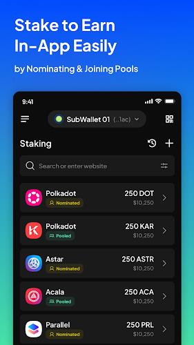 SubWallet - Polkadot Wallet Screenshot5