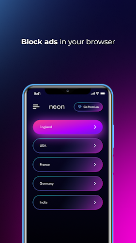 Super VPN Neon Screenshot1