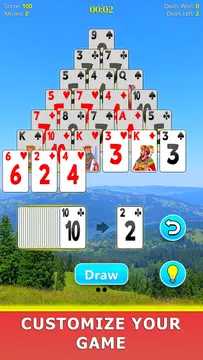 Pyramid Solitaire Mobile Screenshot2