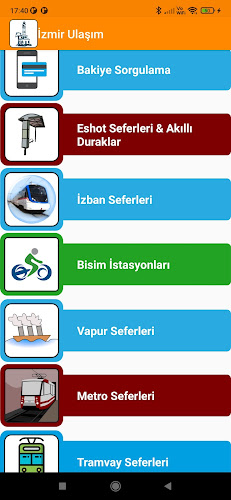 İzmir Akıllı Ulaşım Rehberi Screenshot17