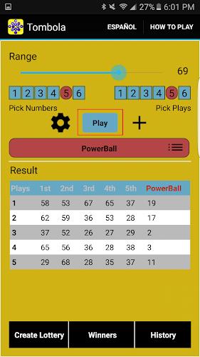 Lottery Strategy Screenshot3