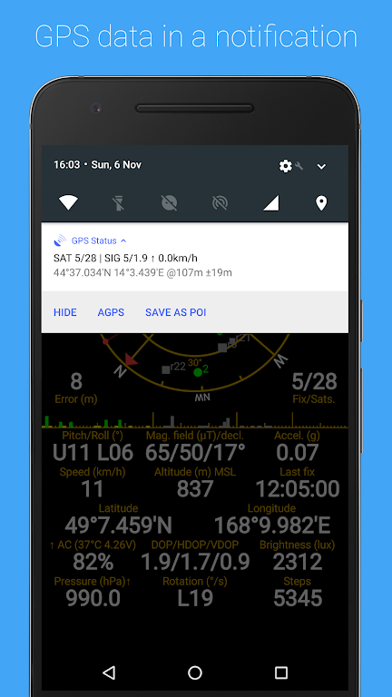 GPS Status & Toolbox Screenshot4